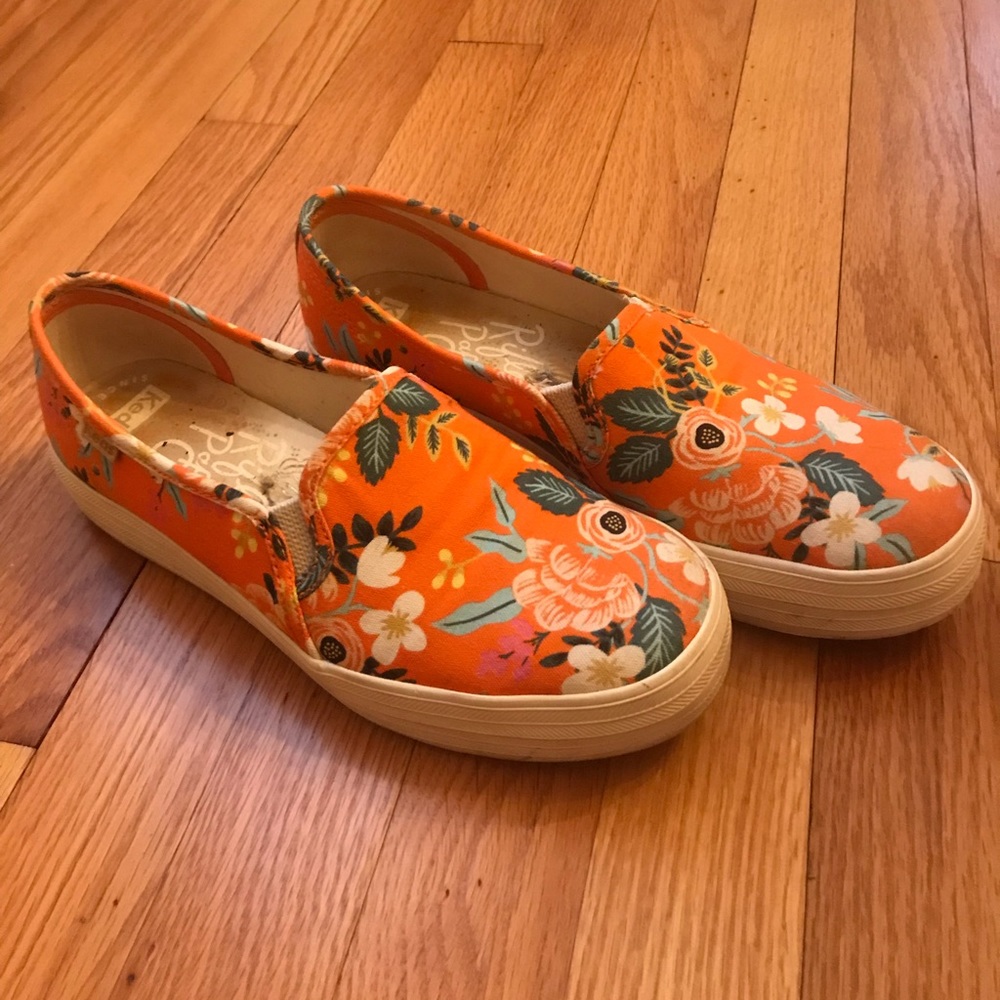Rifle Paper Co. x Keds slip-ons